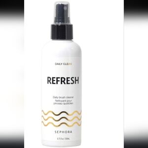 Sephora Refresh Daily Brush Cleaner in White 6.75 Fl Oz New